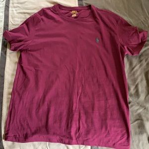 Polo Maroon Tee
